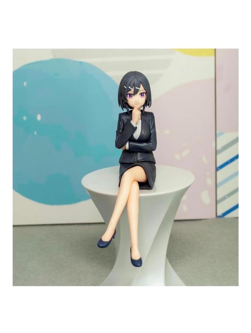 FuRyu Sasaki and Peeps Shizuka Hoshizaki Noodle Stopper Anime Figure Suit Ver